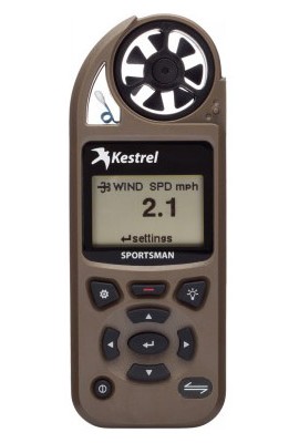 Kestrel 5700 Elite Weather Meter with Applied Ballistics, Desert Tan-