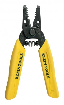 Klein Tools 11045 Pince &amp;agrave; d&amp;eacute;nuder/cisaille (pleins de calibre 10 &amp;agrave; 18 AWG)-