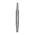 Klein Tools 13105 Tamperproof TORX Electronics Bits, T8 and T15, 2-pack-