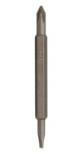 Klein Tools 13391 Embouts, 4‑en‑1 poches l&#039;&amp;eacute;lectronique, cruciforme N&amp;deg; 0, &amp;agrave; t&amp;ecirc;te plate de 2,4 mm-