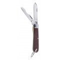 Klein Tools 1550-2 2-Blade Pocket Knife with screwdriver, 2.5&quot;-