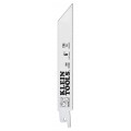 Klein Tools 31728 Reciprocating Saw Blades for heavy metals, 6&quot;, 5-pack-