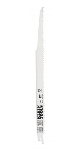 Klein Tools 31761 12" Reciprocating Saw Blades, 6 TPI, 5-pack-