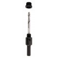 Klein Tools 31905 Hole Saw Arbor with adapter, 0.375"-