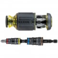 Klein Tools 32308HD 12-in-1 Impact Rated Stubby Driver Set with Flip Sockets-