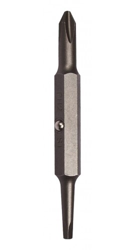 Klein Tools 32397 Embout de rechange &amp;agrave; pointes cruciforme no 2 et carr&amp;eacute;e no 1-