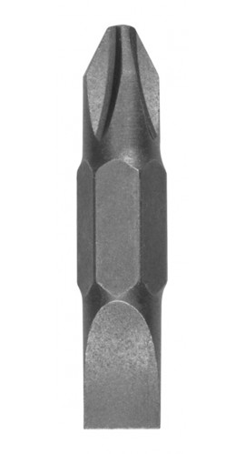 Klein Tools 32483 Embout &amp;agrave; t&amp;ecirc;te cruciforme no 2 et &amp;agrave; t&amp;ecirc;te plate de 6,4 mm-