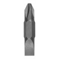 Klein Tools 32483 Embout &amp;agrave; t&amp;ecirc;te cruciforme no 2 et &amp;agrave; t&amp;ecirc;te plate de 6,4 mm-
