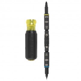 Klein Tools 32527HD Tournevis/tourne-&amp;eacute;crou KNECT&amp;trade; r&amp;eacute;sistant aux chocs&amp;nbsp;11-en-1 pour CVC-