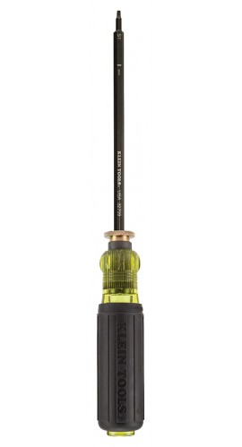 Klein Tools 32708 Adjustable Screwdriver with #1 and #2 square tip-