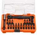 Klein Tools 32787S Proflex Micro Ratchet Impact-Rated Bit Set, 20-Piece-