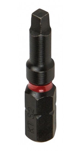 Klein Tools 32797 Jeu de 5 embouts &amp;agrave; t&amp;ecirc;te carr&amp;eacute;e no 2 poches outils &amp;eacute;lectriques professionnels &amp;agrave; chocs-