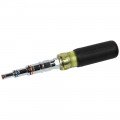 Klein Tools 32809MAG 9-in-1 Pass Through SAE Multi-Nut Driver, Magnetic-