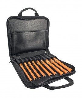 Klein Tools 33524 9-Piece Nut Driver Set, 1,000 V insulated-