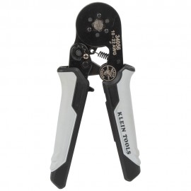 Klein Tools 34056 Pince &amp;agrave; sertir &amp;agrave; cliquet hexagonale pour viroles, fils de calibre&amp;nbsp;22 &amp;agrave; 10&amp;nbsp;AWG-