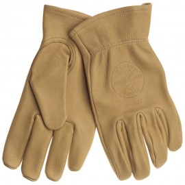 Klein Tools 40023 Gants de travail en cuir de vache, TG-
