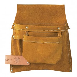 Klein Tools 42245 Pochette poches clous et outils, c&amp;ocirc;t&amp;eacute; droit-