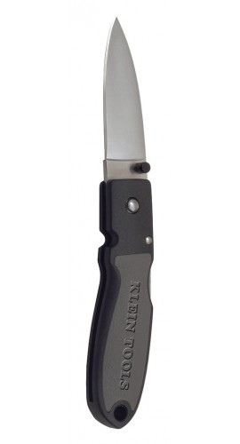 Klein Tools 44003 Lightweight Knife, 2.75" drop-point blade-