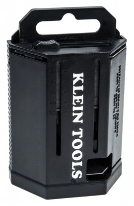 Klein Tools 44103 Distributeur de lames de couteau universel, 50 lames-