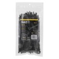 Klein Tools 450200 Attache-c&amp;acirc;bles autobloquantes de 20 cm, r&amp;eacute;sistance &amp;agrave; la traction de 23 kg, noire-