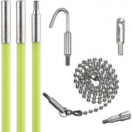 Klein Tools 50152 Tige luminescente &amp;agrave; flexion moyenne, 4,6&amp;nbsp;m-