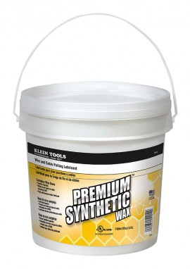 Klein Tools 51012 Cire synth&amp;eacute;tique de premi&amp;egrave;re qualit&amp;eacute;, seau de 1 gallon-