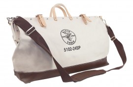 Klein Tools 5102-24SP Canvas Deluxe Tool Bag, 17 pockets, 24&quot;-