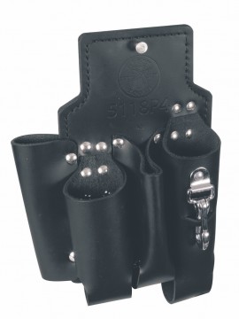 Klein Tools 5118P4 Pochette &amp;agrave; outil &amp;agrave; 4 poches poches monteur de lignes de 203 x 279 mm-