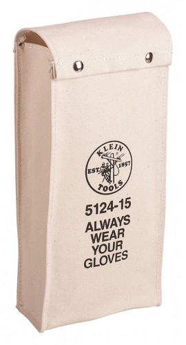 Klein Tools 512417 Sac poches les gants de 432 mm en toile n&amp;deg; 10-