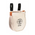 Klein Tools 5142P Sac &amp;agrave; outils, sac utilitaire en toile, poche int&amp;eacute;rieure, 22,9 x 20,3 x 25,4 cm-