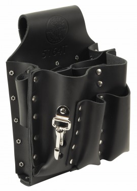 Klein Tools 5164T 8-Pocket Tool Pouch with tunnel loop-