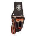 Klein Tools 5240 Pochette &amp;agrave; outils &amp;agrave; 9 poches Tradesman Pro&amp;trade;, 26 x 14 x 26 cm-