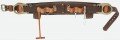 Klein Tools 5266N-20D Semi-Floating Body Belt, 20&quot;, 34 to 42&quot; waist size-