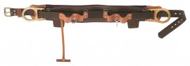 Klein Tools 5268N-26D Fixed Body Belt, 26", 42 to 50" waist size-