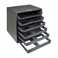 Klein Tools 54476 Slide Rack, 6-box capacity, 16.375" height-