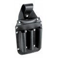 Klein Tools 5481 Pochette &amp;agrave; outils, organisateur &amp;agrave; outils de poche en cuir, 6 poches, 14,6 x 6,4 x 25,4 cm-