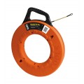 Klein Tools 56014 Fiberglass Fish Tape with spiral leader, 200&#039;-