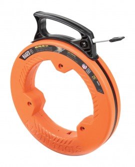 Klein Tools 56335 Steel Fish Tape, 0.25&quot; x 25&#039;-