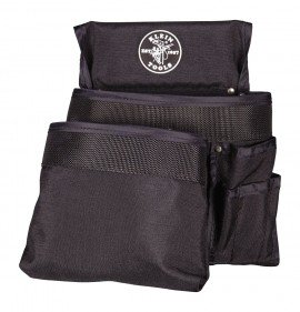 Klein Tools 5701 PowerLine Series Nylon Tool Pouch with 8 pockets-