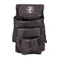 Klein Tools 5703 Pochette &amp;agrave; quincaillerie &amp;agrave; 3 poches de la s&amp;eacute;rie PowerLine&amp;trade;-