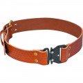 Klein Tools 5826L Quick Release Leather Belt, Large-