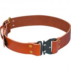 Klein Tools 5826M Ceinture en cuir &amp;agrave; d&amp;eacute;gagement rapide, moyenne-