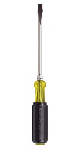 Klein Tools 602-8 Screwdriver with 3/8&amp;quot; keystone tip and 8&amp;quot; shank-