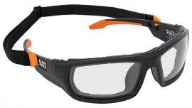 Klein Tools 60538 Professional Full-Frame Gasket Safety Glasses, indoor/outdoor lens-
