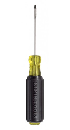Klein Tools 6062 Tournevis miniature &amp;agrave; pointe trap&amp;eacute;zo&amp;iuml;dale de 1,6 mm, tige de 51 mm-