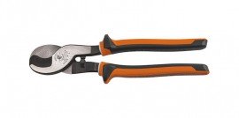 Klein Tools 63050EINS Coupe-c&amp;acirc;ble d&#039;&amp;eacute;lectricien, isol&amp;eacute;, puissant-