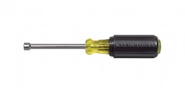 Klein Tools 630-5MM Cushion-Grip Nut Driver, 0.2&quot;, 3&quot; shaft-