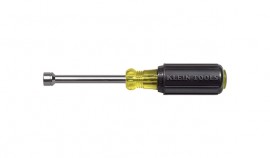 Klein Tools 630-8MM Cushion-Grip Nut Driver, 0.31", 3" shaft-