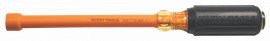 Klein Tools 646-7/16-INS Insulated Nut Driver with 6&amp;quot; shaft-