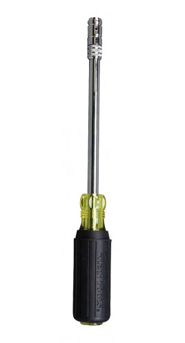 Klein Tools 65129 Tournevis 2-en-1 &amp;agrave; t&amp;ecirc;te hexagonale Slide Drive&amp;trade; de 152 mm-